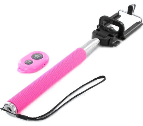 Selfie Stick with Bluetooth Wireless Remote