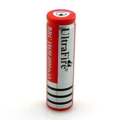 18650 4000mAh 3.7V Li-ion Rechargeable Battery "No postage on additional Items"