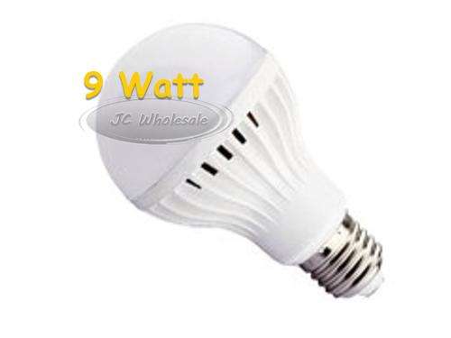 BULB LED 9W E27 SCREW IN "LOW POSTAGE"