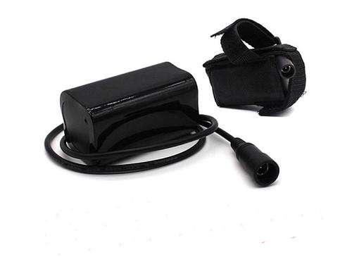 Waterproof 8.4V 6600mAh 4x18650 battery pack for 8.4V Led bike bicycle Lights