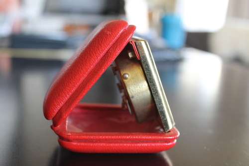 HELVECO Swiss Made in Genuine leather case