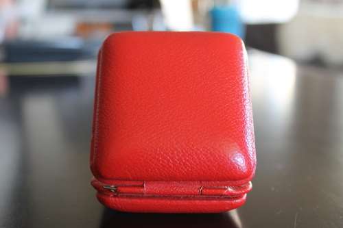 HELVECO Swiss Made in Genuine leather case