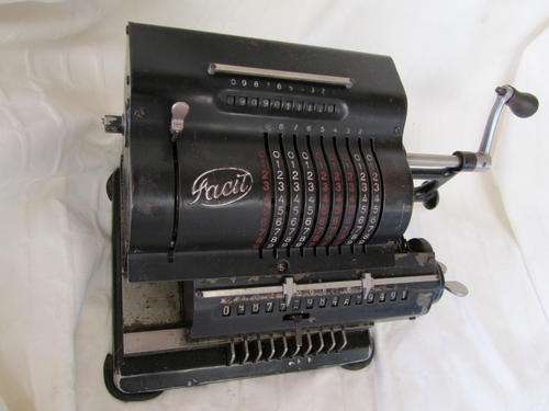 FACIT NO 10 ANTIQUE CALCULATOR