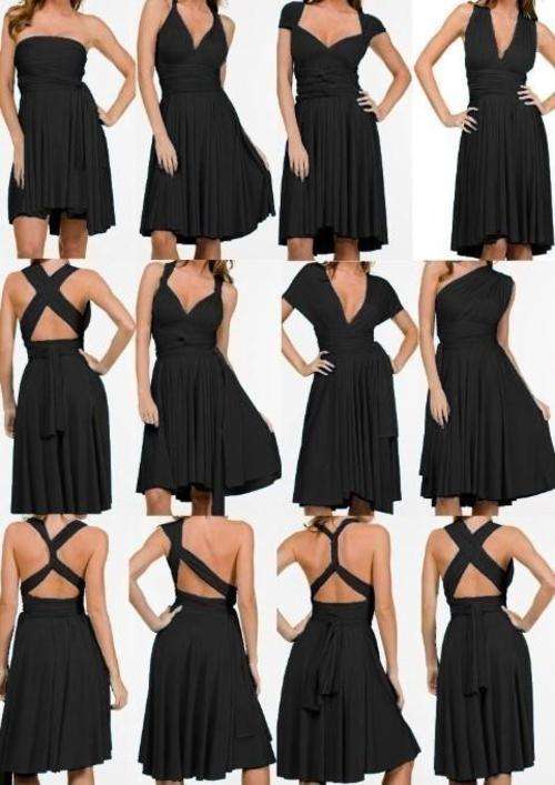 Peppirr Infinity Twist Dress SHORT + boob tube + two free buckles - CUSTOM MADE