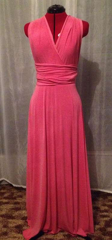 infinity twist dress Long+ boob tube + two free buckles - CUSTOM MADE