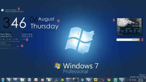 Windows 7 Professional 32 / 64BIT (GENUINE) License Key FOR 1 PC / LAPTOP