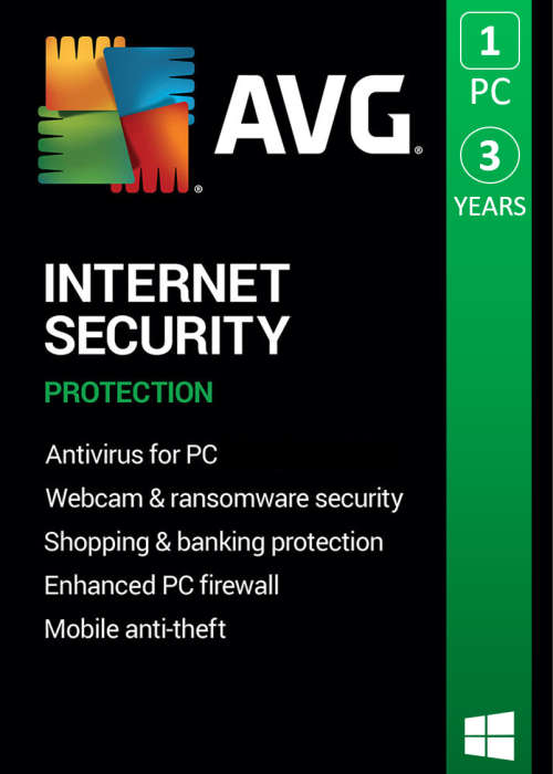 AVG Internet Security 2021 - 1PC | 3 Years