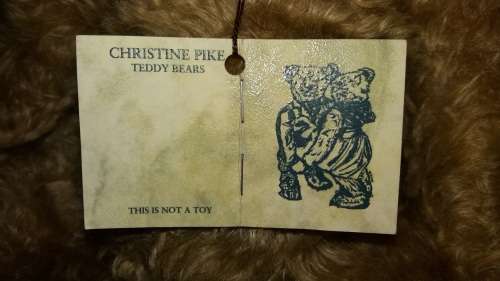 Teddy Bear - Christine Pike original - collector's item