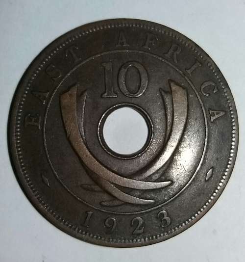 1923 - TEN CENTS - EAST AFRICA