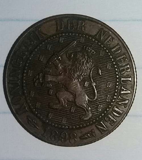 1898 - 2 1/2 CENTS - NETHERLANDS
