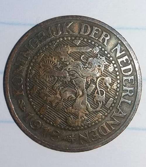 1918 - 2 1/2 CENTS - NETHERLANDS