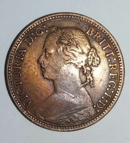 1878 - FARTHING - GREAT BRITAIN