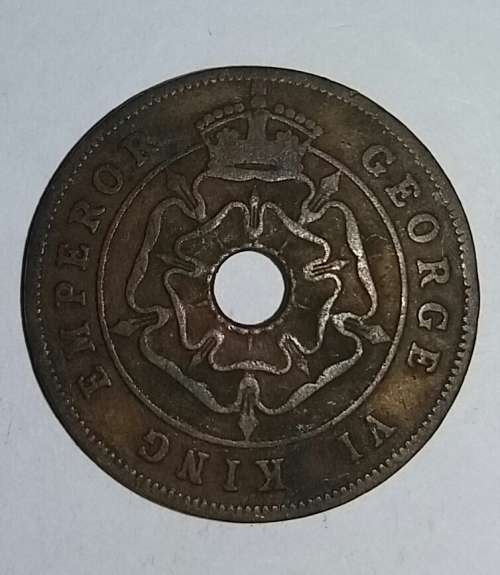 1944 - ONE PENNY - SOUTHERN RHODESIA