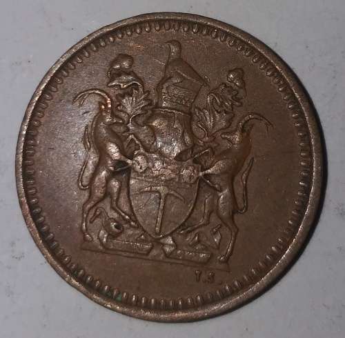 1970 - HALF CENT - RHODESIA