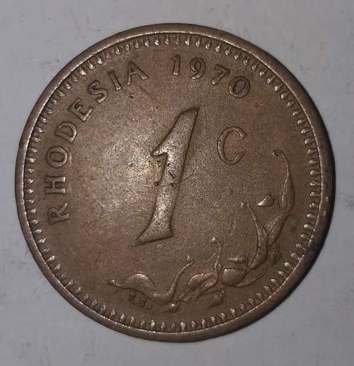 1970 - 1 CENT - RHODESIA