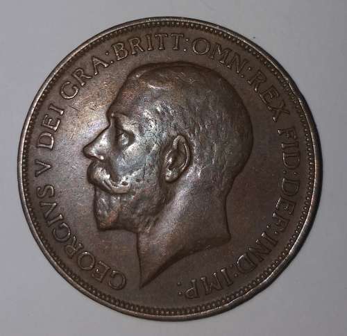 1912 H - 1 PENNY - GREAT BRITAIN