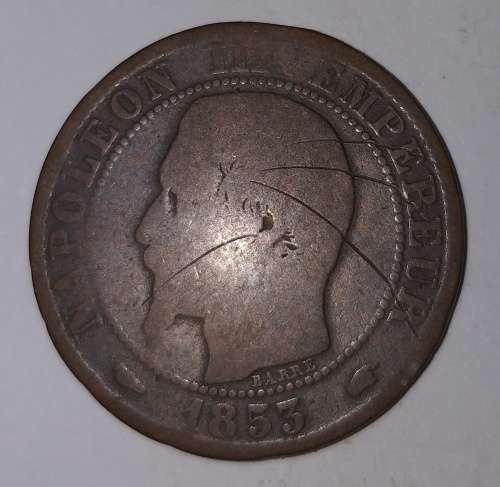 1853 A - 5 CENTIMES - FRANCE