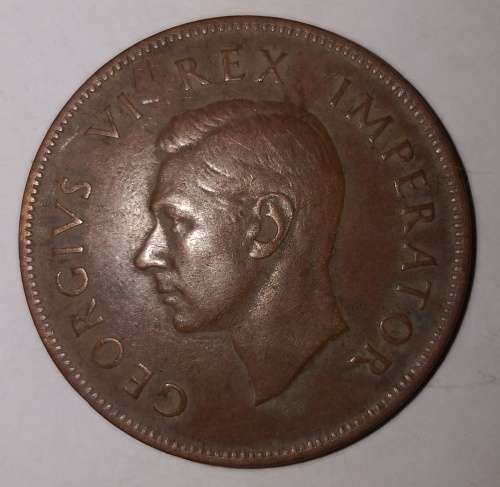 1940 - 1 PENNY - Union of South Africa *** (NO STAR AFTER DATE)
