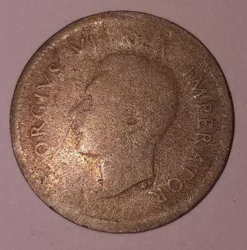 1943 - TICKEY/THREEPENCE/ 3d - SOUTH AFRICA