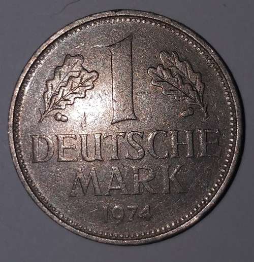 1974 F - 1 DEUTSCHE MARK - GERMANY