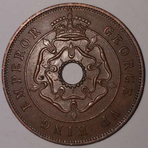 1947 - 1 PENNY - SOUTHERN RHODESIA