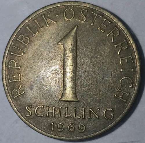 1969 - 1 SCHILLING - AUSTRIA