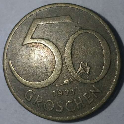 1971 - 50 GROSCHEN - AUSTRIA