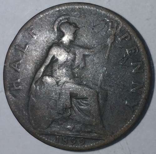 1899 - HALF PENNY - GREAT BRITAIN