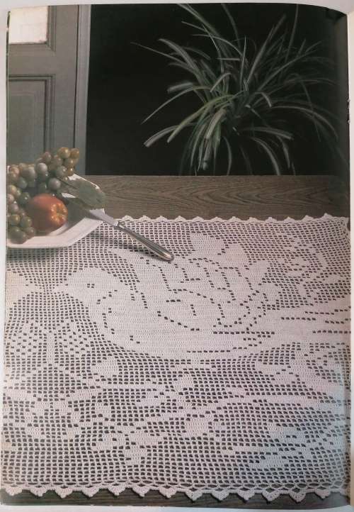 Vintage "Crochet Monthly" Magazines x 9  -  1980's