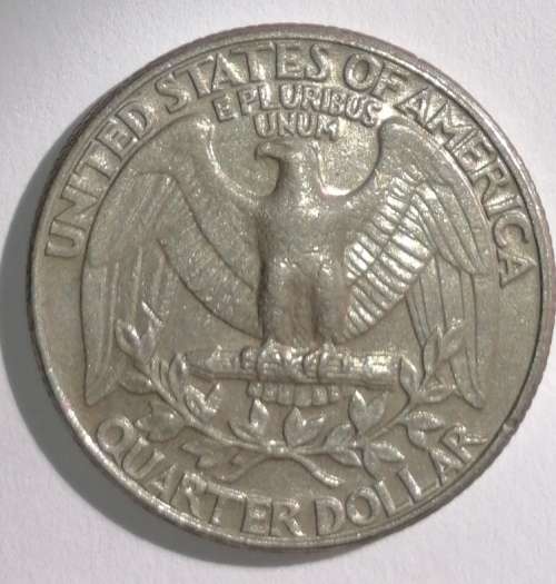 1986 D - QUARTER DOLLAR - USA - WASHINGTON 1/4 DOLLAR COIN.