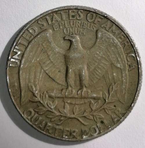 1974 - QUARTER DOLLAR - USA - WASHINGTON 1/4 DOLLAR COIN.