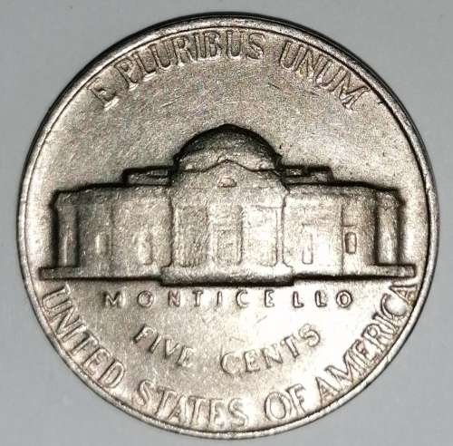 1964 - 5 CENT - USA - JEFFERSON NICKEL COIN