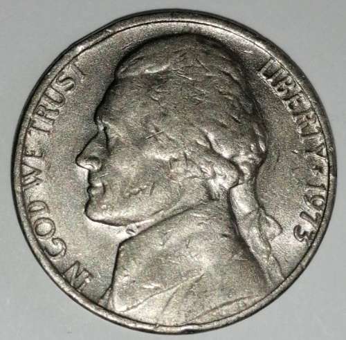 1973 - 5 CENT - USA - JEFFERSON NICKEL COIN