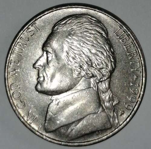 1999 P - 5 CENT - USA - JEFFERSON NICKEL COIN