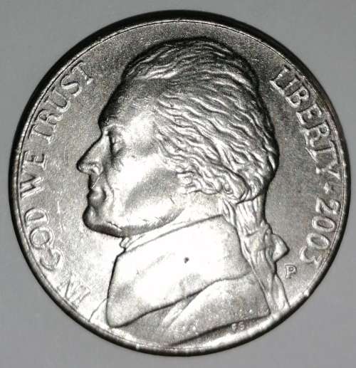 2003 P - 5 CENT - USA - JEFFERSON NICKEL COIN