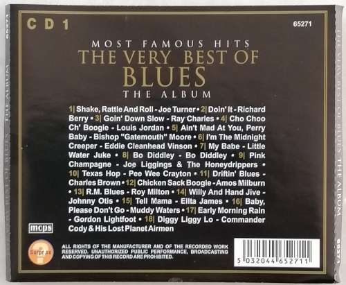 CD - ALBUM - THE VERY BEST OF BLUES - MOST FAMOUS HITS [VG+] - (65271)