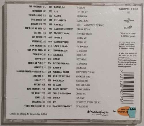 CD - BUMP 6 - VARIOUS [VG+] [CDRPM 1708] - SA - 2000