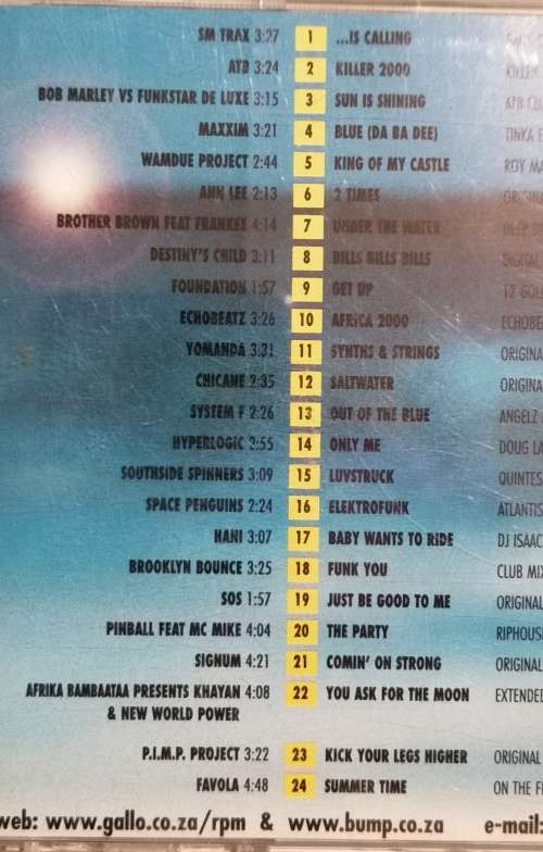 CD - BUMP 5 - VARIOUS [VG+] [CDRPM 1692] - SA - 1999