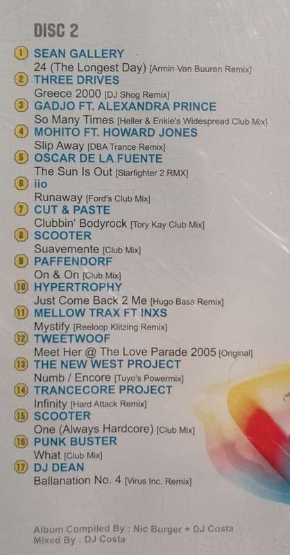 CD`S - SET X 2 - BUMP 16 - VARIOUS [VG+] [CDRPM 1901] - SA - 2005