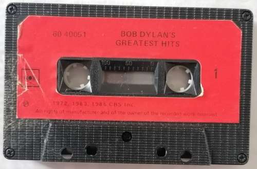 CASSETTE TAPE - BOB DYLAN - BOB DYLAN`S GREATEST HITS