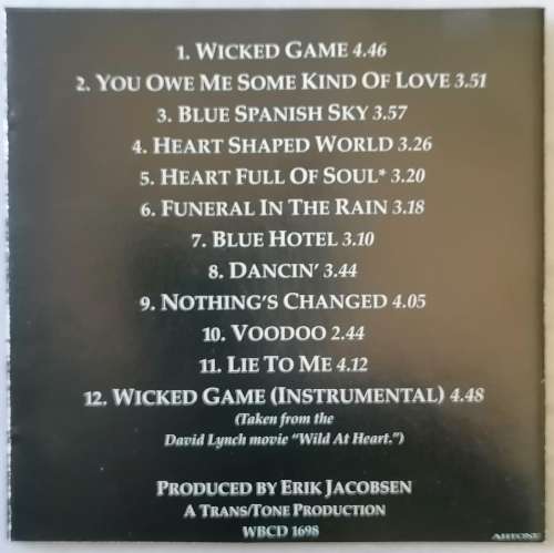 CD - CHRIS ISAAK - WICKED GAME - [VG+] - 1991 - SA - [WBCD 1698] - TUSK - COMPILATION
