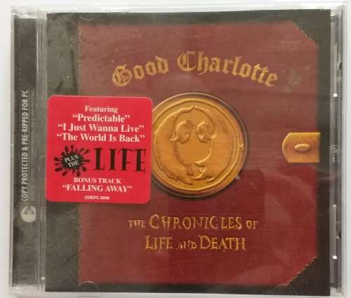 CD - GOOD CHARLOTTE - THE CHRONICLES OF LIFE AND DEATH [VG+]
