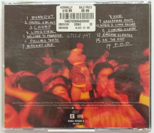 CD - GREEN DAY - DOOKIE [VG+]