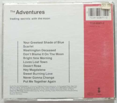 CD - THE ADVENTURES - TRADING SECRETS WITH THE MOON