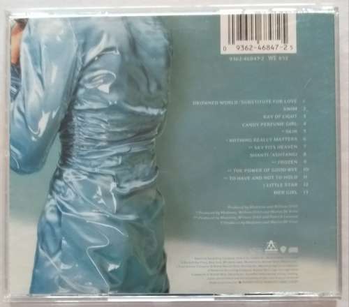 CD - MADONNA- RAY OF LIGHT
