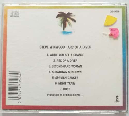 CD - STEVE WINWOOD - ARC OF A DIVER