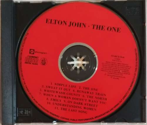 CD - ELTON JOHN - THE ONE