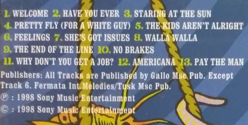 CD - THE OFFSPRING - AMERICANA