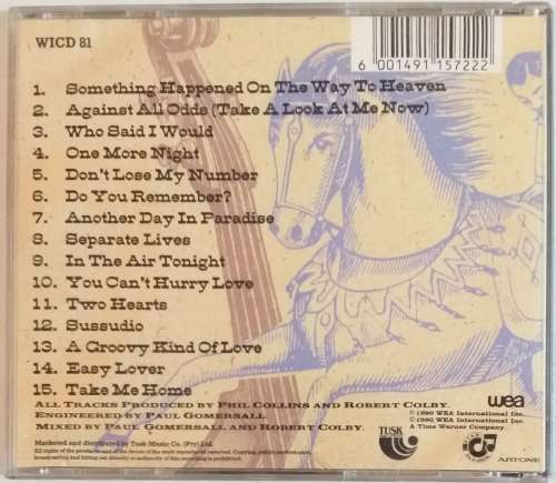CD - PHIL COLLINS - SERIOUS HITS LIVE !