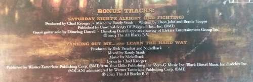 CD - NICKELBACK - THE LONG ROAD [VG+] [COLLECTOR'S EDITION] [3 BONUS TRACKS & EXCLUSIVE PACKAGING]